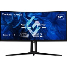 ViewSonic XG341C-2K-S Elite 34" Curved Gaming Monitor - Certified Refurbished