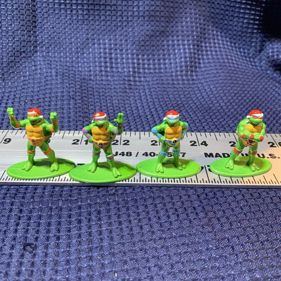 Jada Toys Nano Figuras de Metal Tortugas Ninja Mutantes Adolescentes. 24 TMNT. Calendario de Adviento. Foto 2 de 4