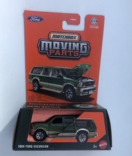 Matchbox Moving Parts 2004 Ford Excursion Green 1:64 Scale Die Cast New Sealed
