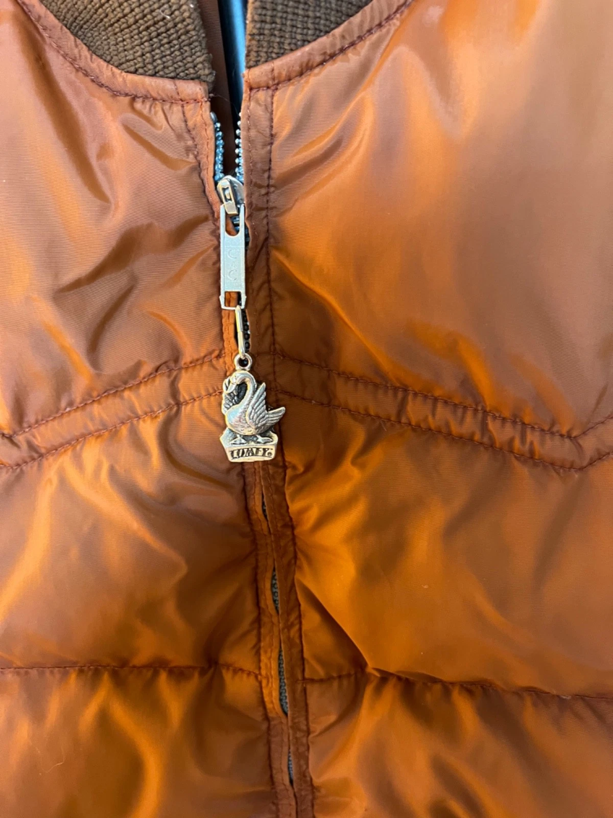 Comfy USA Vintage Down vest mens sz M/L western Gorpcore ranch