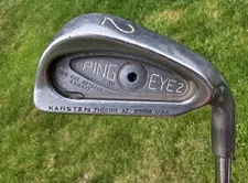 Ping Eye 2 Karsten Black Dot 2 Golf Club Iron Steel Shaft RH 37 3/4"