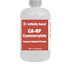 16oz Industrial Infinity Bond Rubber Plastic Cyanoacrylate Super Glue Loctite404
