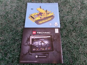 LEGO Technic 42028 Instruction manuals Bulldozer Book 1 & 2
