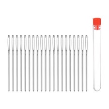 20pcs Large Eye Blunt Sewing Needles 2mm Dia Darning Needles 2.76Inch