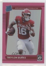 2022 Panini Chronicles Draft Picks Pink Prizm Treylon Burks #13 0hk3