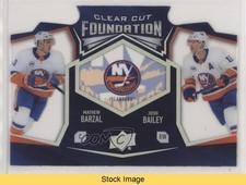 2019 Upper Deck Clear Cut Foundation Mathew Barzal Josh Bailey #CCF-4 READ vm9
