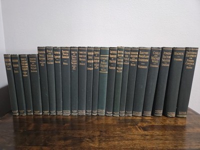 Vintage 1920's Electrical Series Lot Of 25 McGraw Hill Books