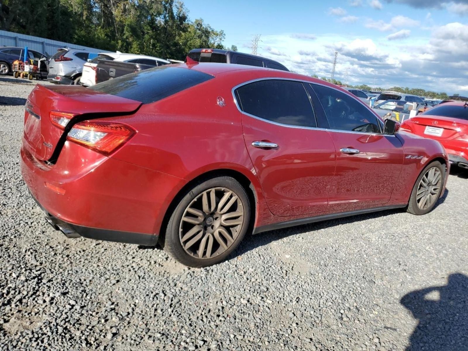 RAN! 96K Mile MASERATI GHIBLI RWD 3.0L Twin Turbo Engine 2015 Motor Longblock O