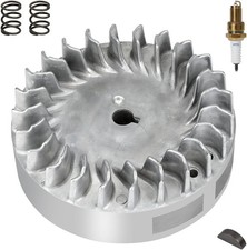 FVRITO Aluminum Flywheel for Predator 212 6.5hp Engines with Key  Springs