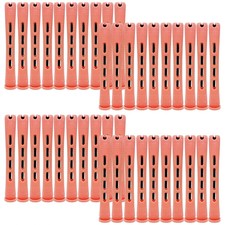 Cold Wave Hair Perm Rods Set of 40-Pack, Plastic Curling Rollers for Salon  Hom