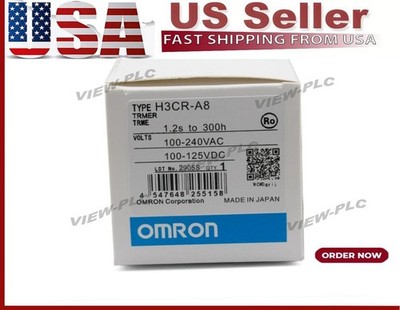 NEW IN BOX OMRON Timer H3CR-A8 H3CRA8 100-240VAC / 100-125VDC  US Free TAX