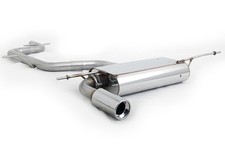 FOX Racing Sportanlage ab Kat 1x90mm mit Absorber für Audi A3 Typ 8P inkl Cabrio