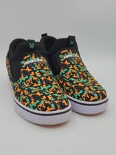 Heelys x Minecraft J3T FX Slip-On Skate Shoes Youth 6 Creeper TNT HES10529 VGC