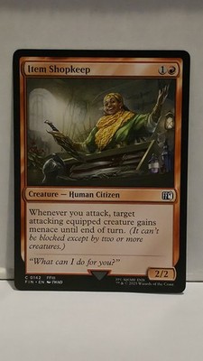 MTG: Final Fantasy - Item Shopkeep (142) - Regular NM Condition
