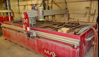 2010 Omax Maxiem 2030 CNC Waterjet | 78'' x 132'' Table | 30HP Pump | SRS System