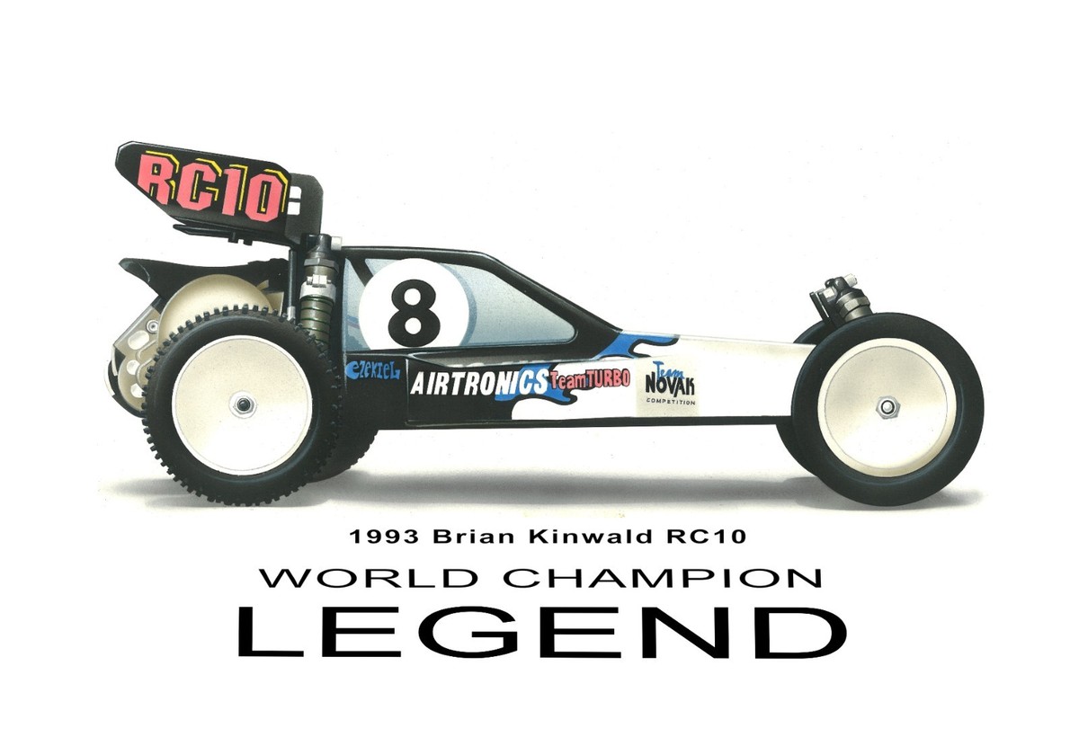 World Champion Legend RC car mini poster (12 x 18) 1993 Brian
