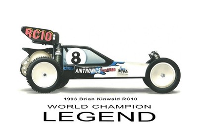 World Champion Legend RC car mini poster (12 x 18) 1993 Brian