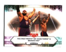 2021 Topps WWE The Street Profits def. Shane Thorne & Brendan Vink 41