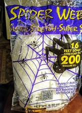 Super Stretch White Spider Web Prop 2.10 Oz