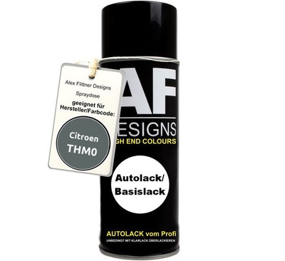 Für Citroen THM0 Gris Chateau Metallic Spraydose Basislack Sprühdose 400ml