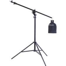 Flashpoint Pro Air Cushioned Heavy Duty Boom Light Stand - 13'