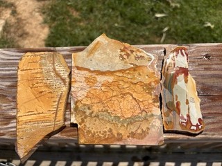 Owyhee And Various Picture Jaspers Five Slabs