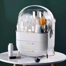 Cosmetic Storage Organiser Makeup Three Layer Skincare Display Case box..UK
