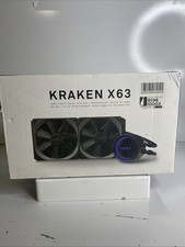 NZXT Kraken X63 RGB 280mm Liquid CPU Cooler RL-KRX63-01