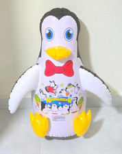 Madagascar Series Uncommon Inflatable Penguin Tumbler Doll Toy with Squeaker