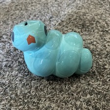 2013 Wells Fargo Year of the Snake Chinese New Year Ceramic Teal Coin Bank