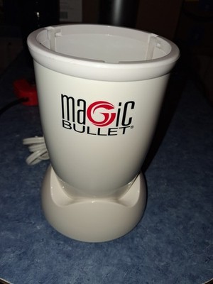 Magic Bullet Model MB1001B White Blender Motor Base Replacement Works Perfect 