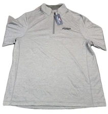 Vineyard Vines Sankaty Quarter-Zip Sharkskin MEN'S Large NWT GRAY NEW 3RD PTY