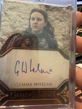 GEMMA WHELAN AS YARA GREYJOY 2024 RITTENHOUSE GAME OF THRONES AUTO Q3474