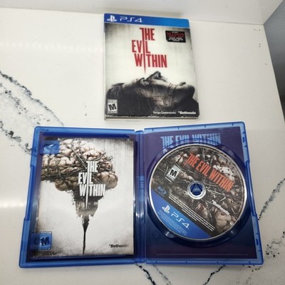The Evil Within PS4 Special Edition Lenticular Slipcover Complete CIB Tested