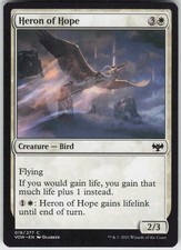 MTG Heron of Hope 18 Innistrad: Crimson Vow C NM