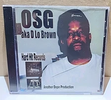 OSG - Aka D Lo Brown CD SEALED RARE Rap Hard Hit Records Another Dope Production