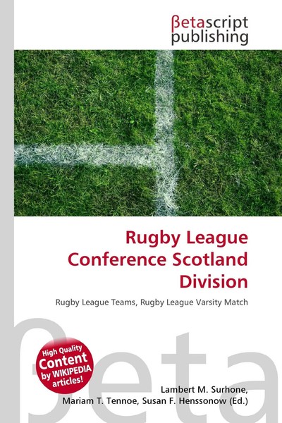 Lambert M. Surhone (U. A.) | Rugby League Conference Scotland Division | Buch-image