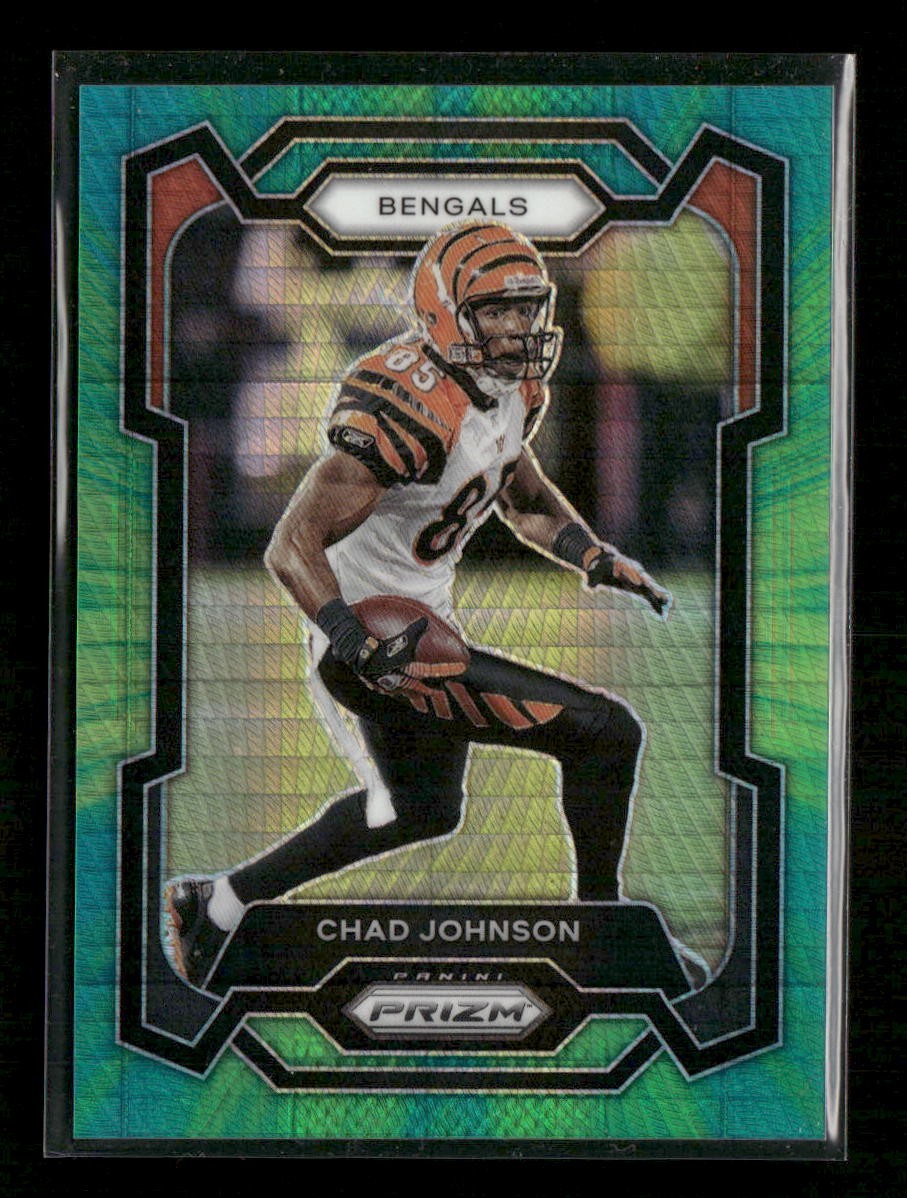 Chad Johnson 2023 Panini Prizm Hyper #55 #/175 Cincinnati Bengals