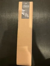 EVEO Cable Management 96'' J Channel- 6 Pack Cord Cover- Cable Raceway- Cable