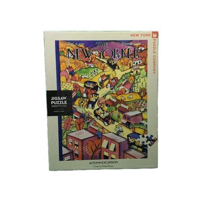 The New Yorker Puzzle 1000 Teile 6. Oktober 1928 Herbstausflug Cover Art