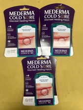 3 New Mederma Cold Sore Discreet Healing Patch - 15 Patches Each Exp. 08/2027
