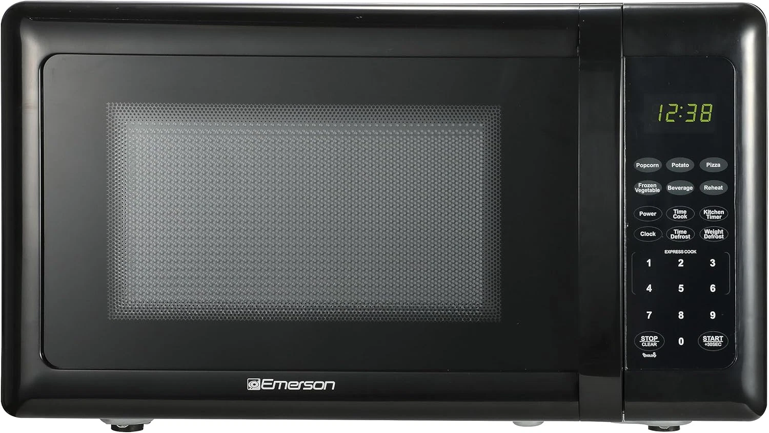 MW7302B Compact Countertop Microwave Oven with Touch Control, LED Display, 700W,