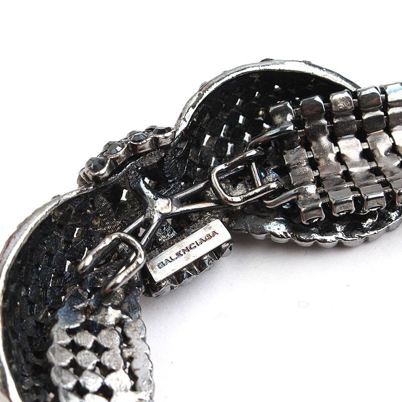Balenciaga Crystal Ribbon Bracelet 51231901 thumbnail 4