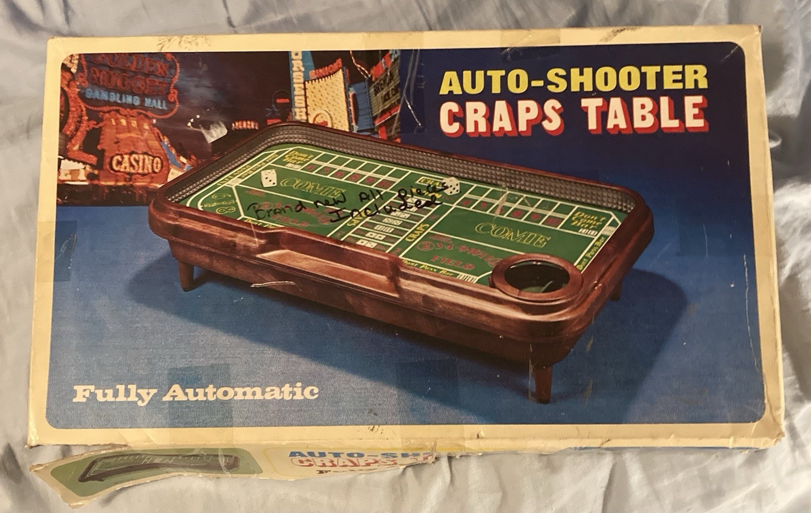 Waco Auto-Shooter Craps Table Vintage Casino Board Game - Collectibles