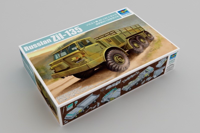 Trumpeter 01073 1:35th scale Russian ZIL-135 - Image 4