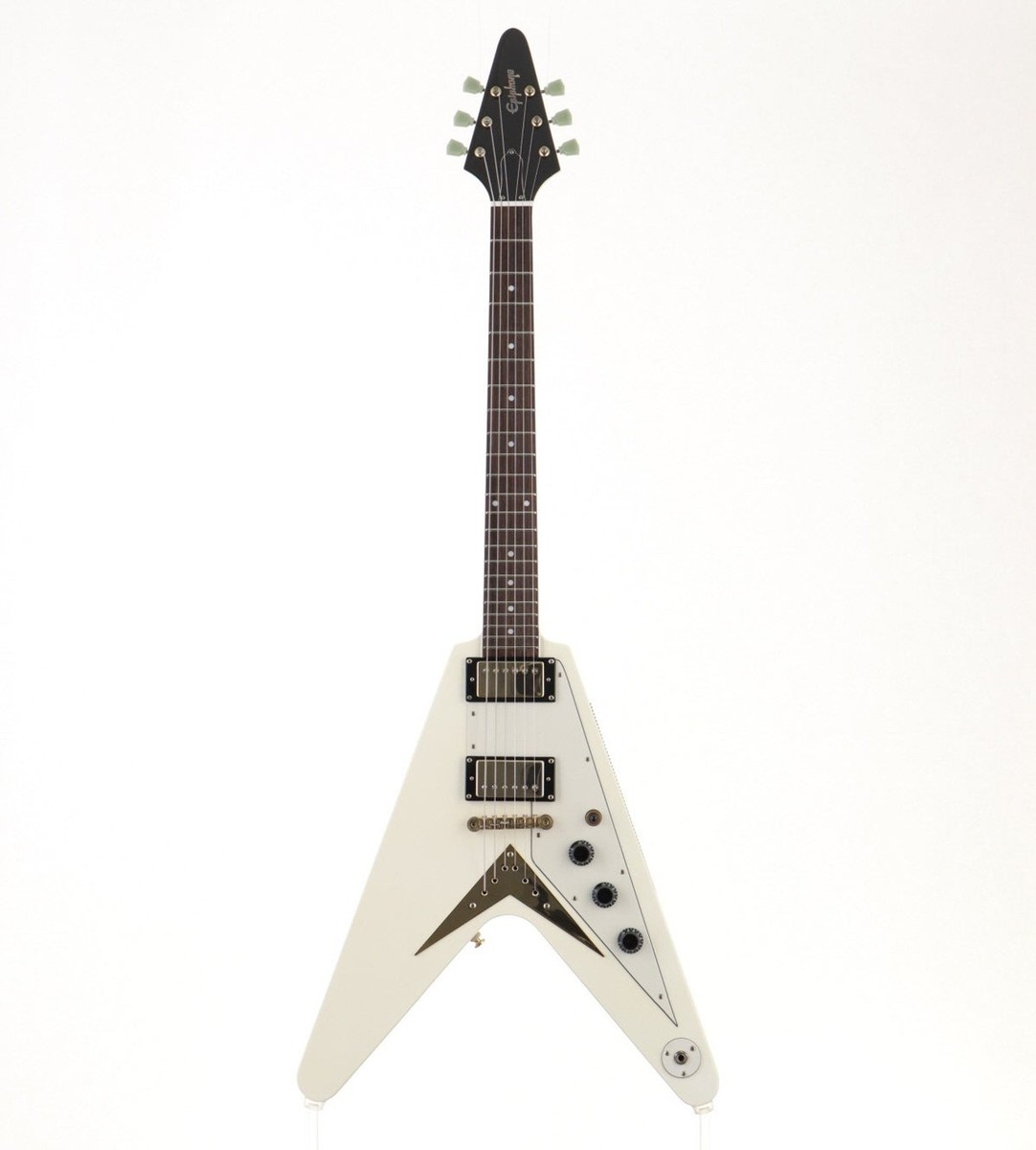 Epiphone 1958 Korina Flying V Alpine White 2011 Used Korina Body w