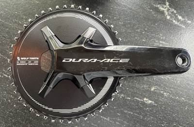 Shimano Dura Ace 9200 Crankset 172.5 Wolf Tooth 46T Chainring | eBay