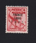 Saint-Pierre and Miquelon stamp SPM colony Tax No. 64 gum without hinge DD