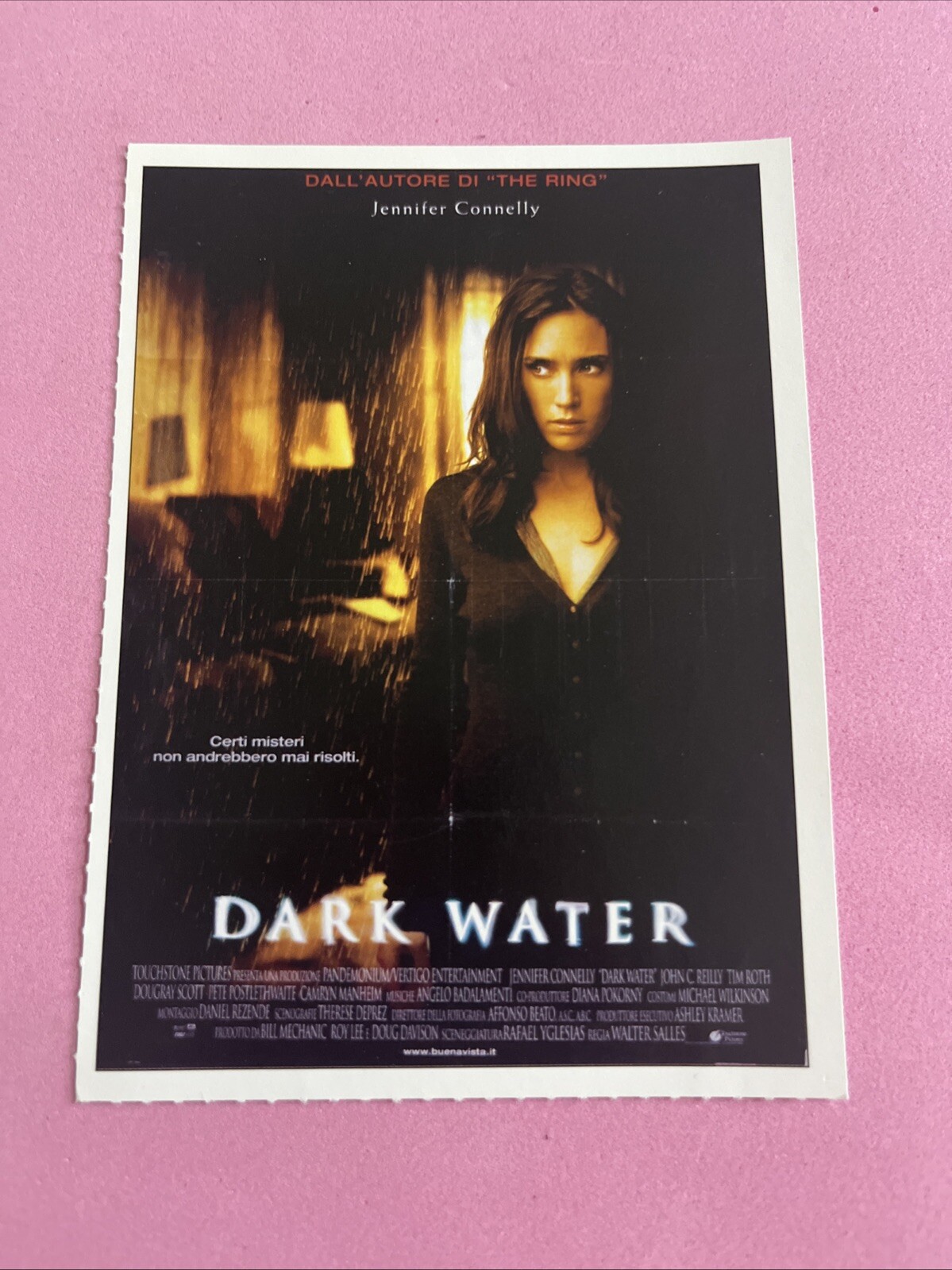 MINI LOCANDINA CIAK FILM POSTCARD Dark Water - COLLEZIONE CINEMA