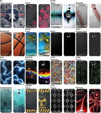 Any 1 Vinyl Decal/Skin for HTC One M8 - Android Smartphone - Buy 1 Get 2 Free!